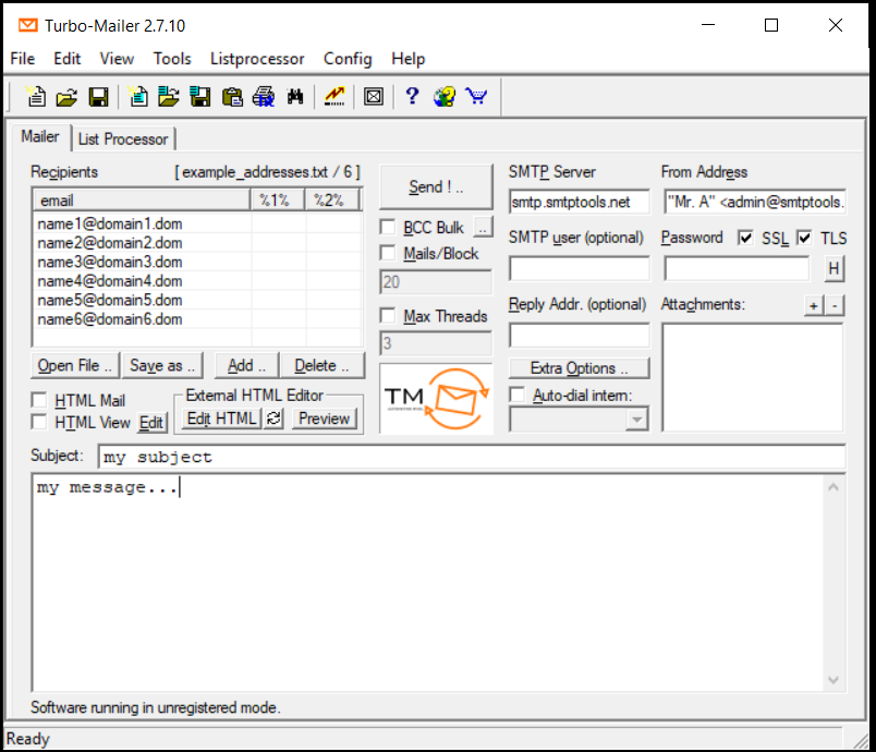 Turbo Mailer Download Turbo Mailer Turbo Mailer Key